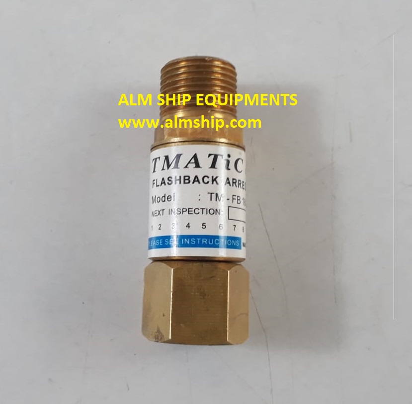 TMATIC FLASHBACK ARRESTOR-TM-FB 188TE-O