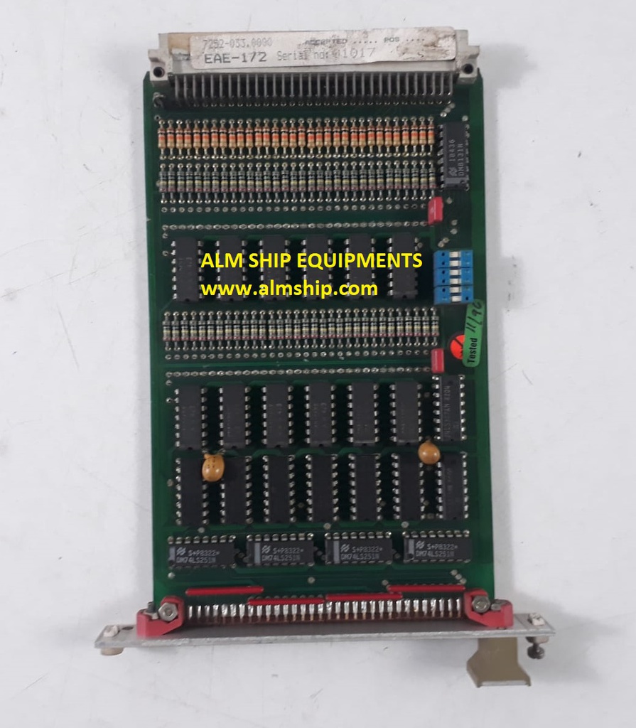 Autronica EAE-1/2 &amp; EAE-172 Pcb Card 7252-033.0000