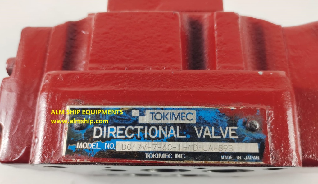 Tokimec DG17V-7-6C-1-10-JA-S9B Directional Valve