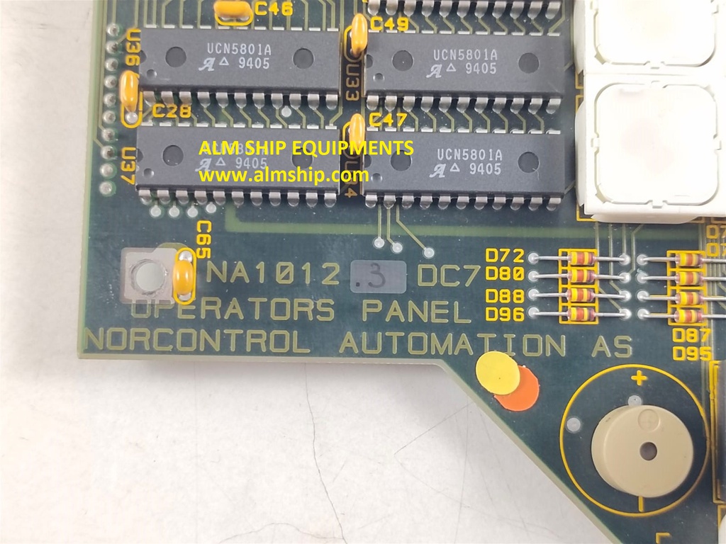 NOR CONTROL DC7 OPERATORS PANEL NA-1012.3