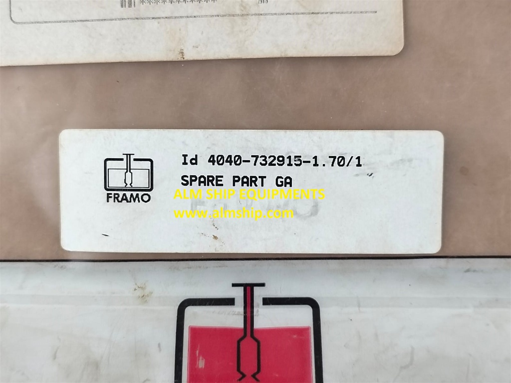 FRAMO SPARE PART GA