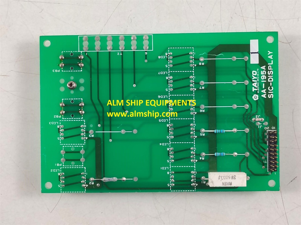 TAIYO SIC-DISPLAY PCB MODULE AA-195A