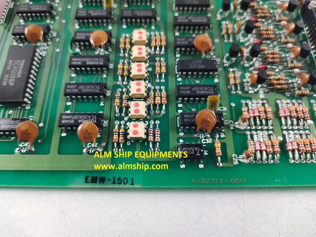 Terasaki EMW-1501 K/827/2-001A 2 Port Tm I/O Module Pcb Card