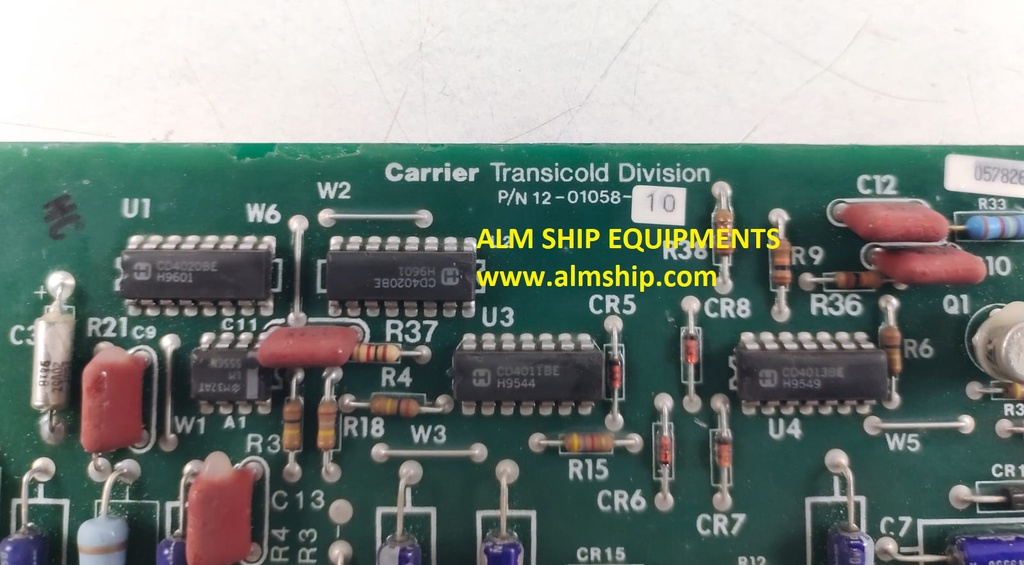 Carrier Transicold 12-01058-10 Timing &amp; Current Brd Pcb Card