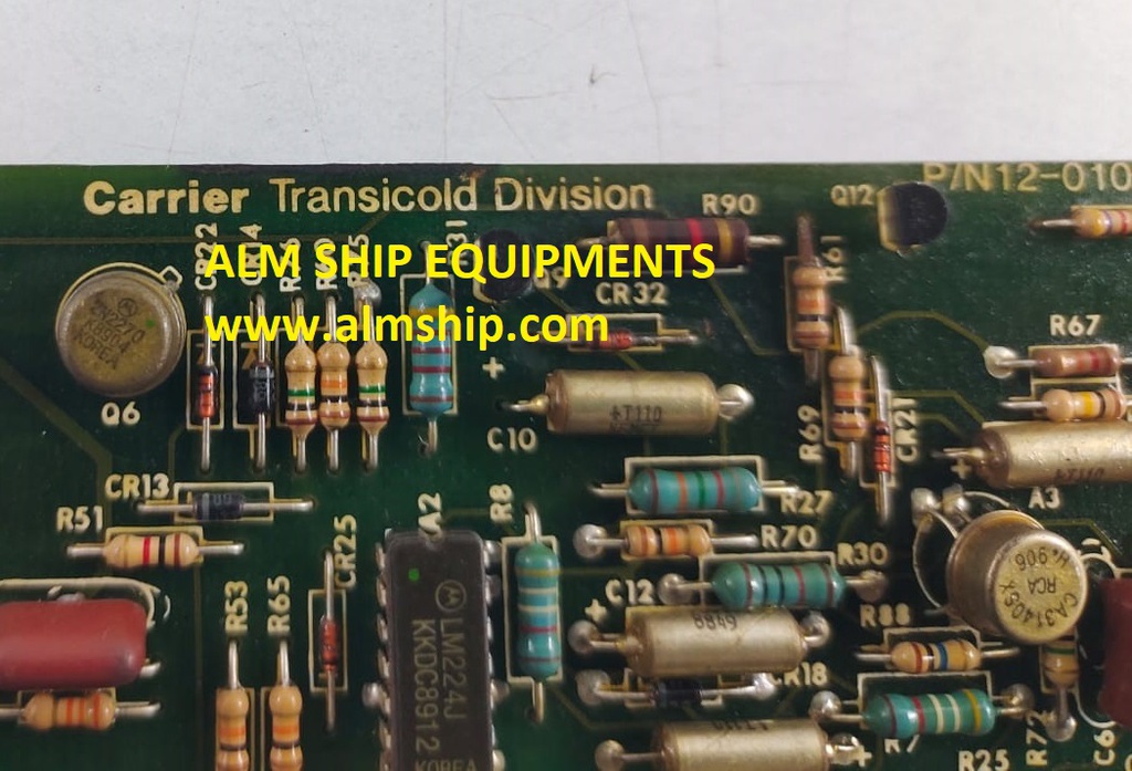 Carrier Transicold 12-01085-00 Temp Control Board Pcb Card