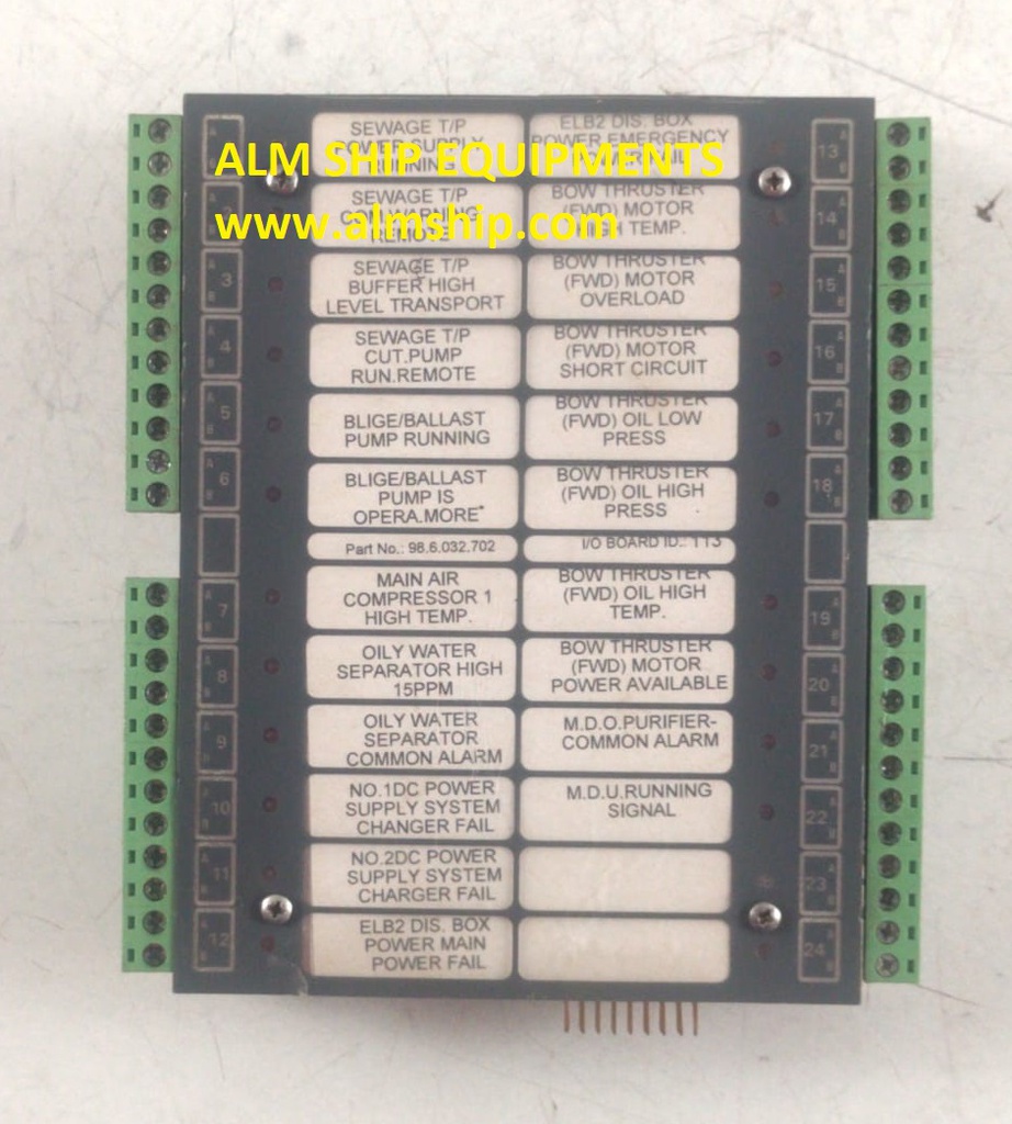 Praxis 98.6.032.702 Processor Board Rev DA