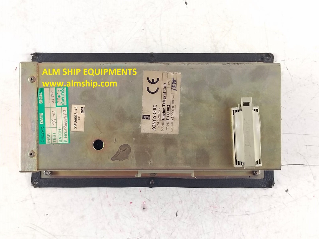 Kongsberg Nor Control ETU 002 Engine Telegraph Unit 8200010