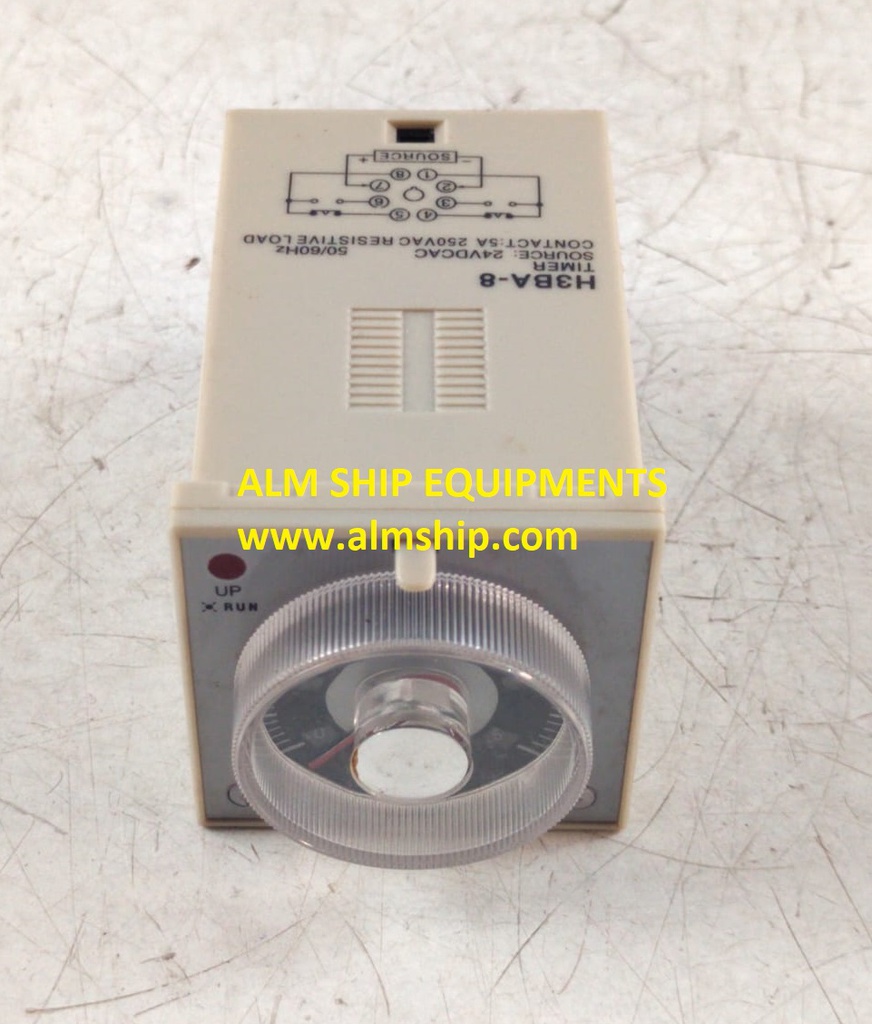 Omron H3BA-8 Timer 24 VDC 50/60 HZ