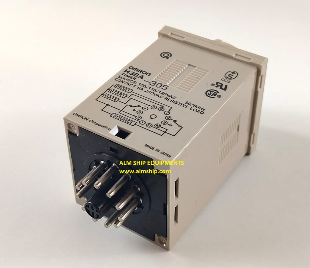 Omron H3BA-305 Timer 100/110/120 VAC