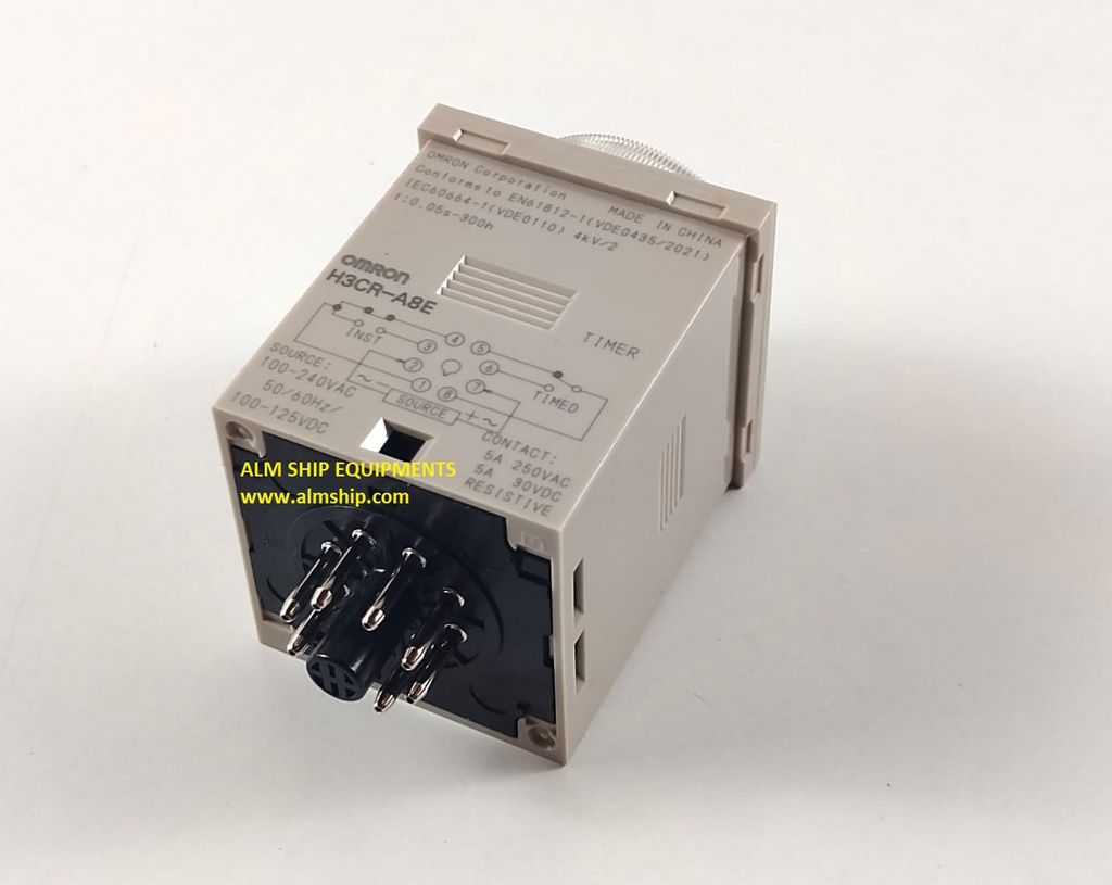 Omron H3CR-A8E Timer 100-240 VAC 50/60 HZ