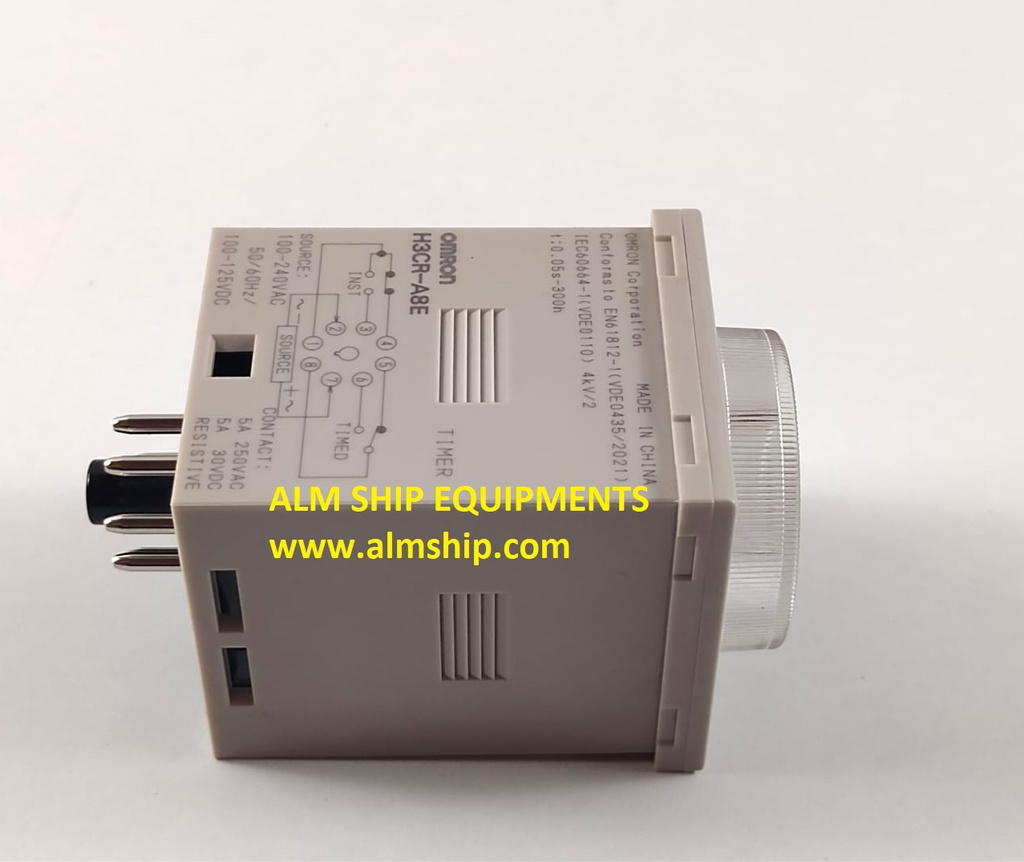 Omron H3CR-A8E Timer 100-240 VAC 50/60 HZ