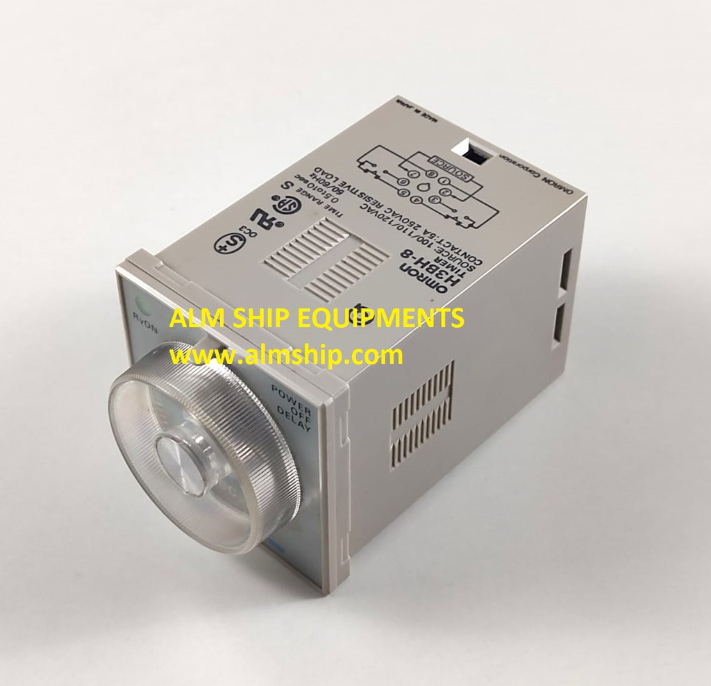 Omron H3BH-8 Timer 100/110/120 VAC