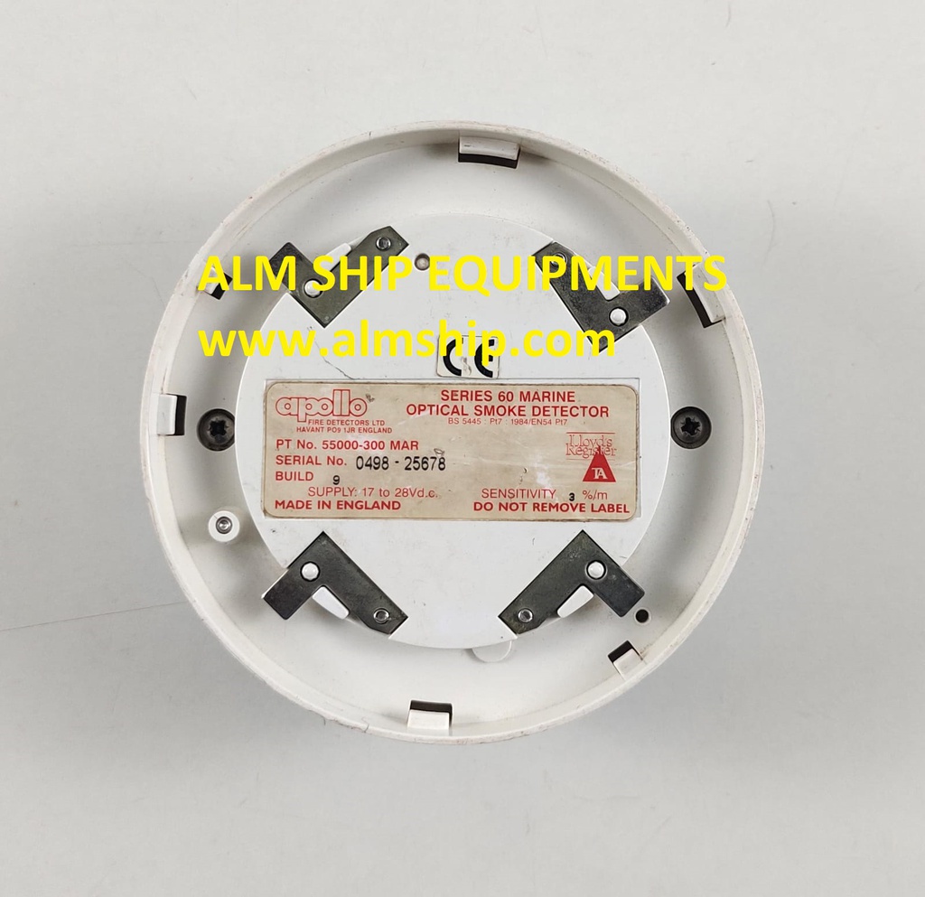 Apollo Series 60 Marine 55000-300 MAR Optical Smoke Detector