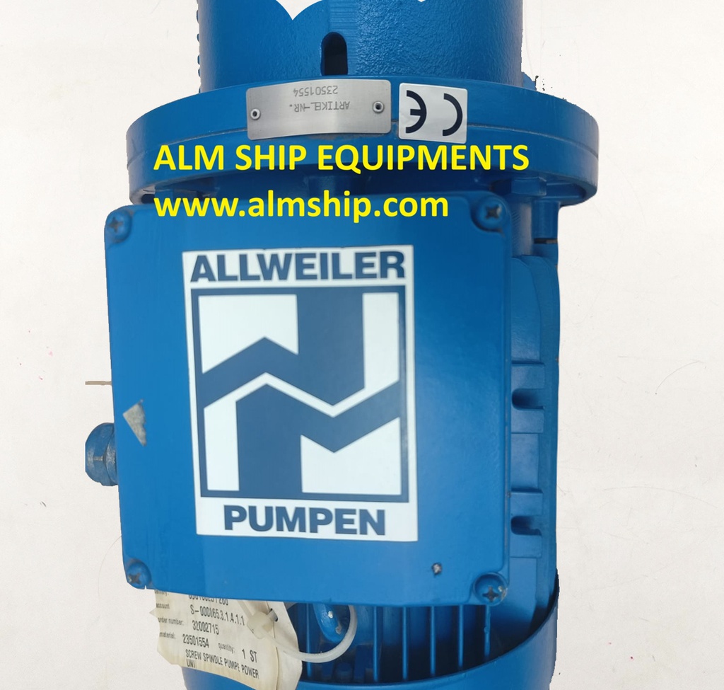 Screw Spindle Pump/ Allweiler /SEFR-D20 R4Q9-W-20