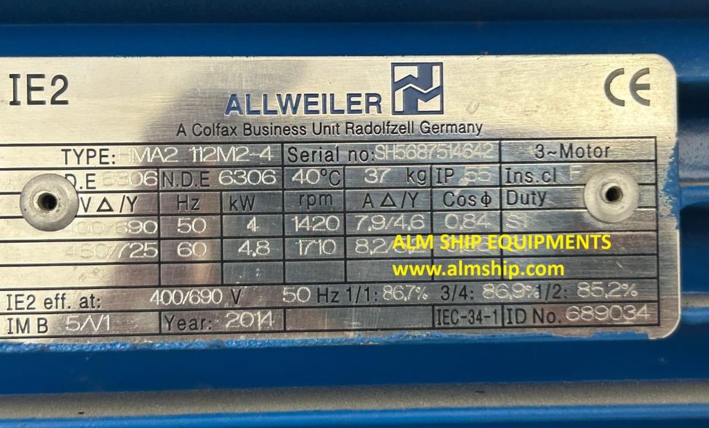 Screw Spindle Pump/ Allweiler /SEFR-D20 R4Q9-W-20