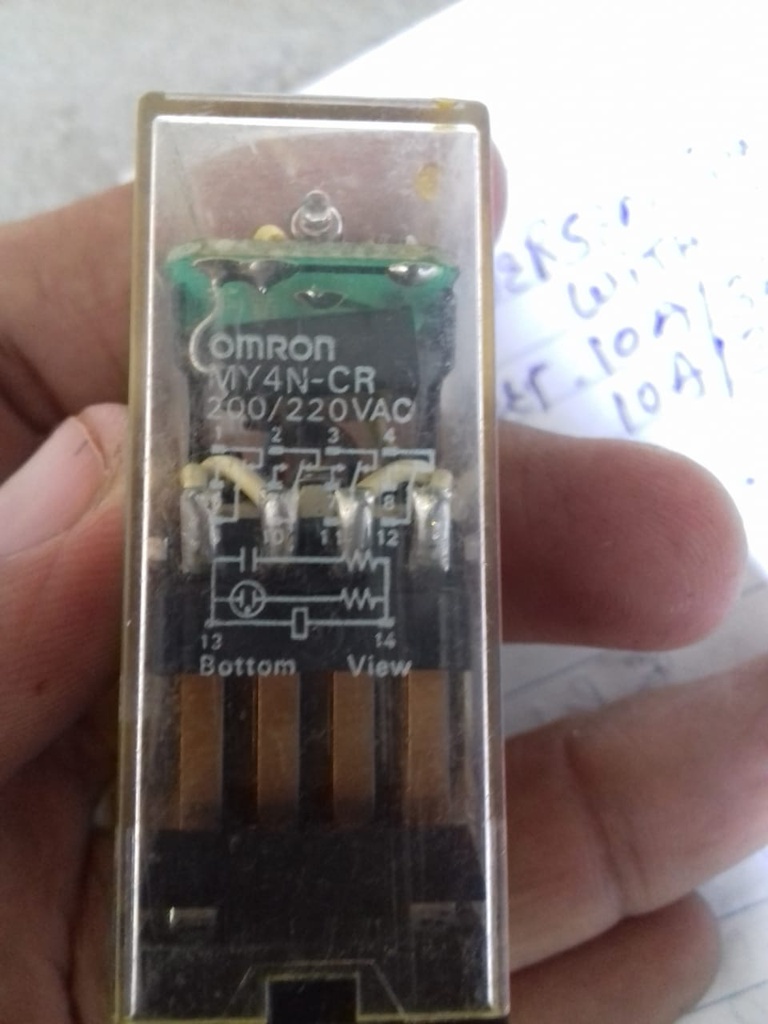 RELAY OMRON MY4N-CR 200/220VAC