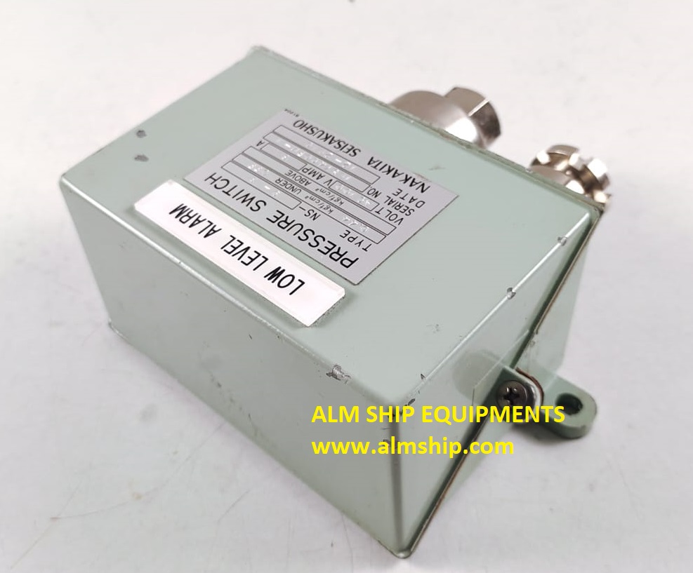 NAKAKITA SEISAKUSHO NS-9-3 LOW LEVEL ALARM PRESSURE SWITCH