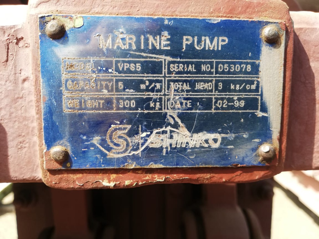 BILGE PUMP SHINKO VPS5