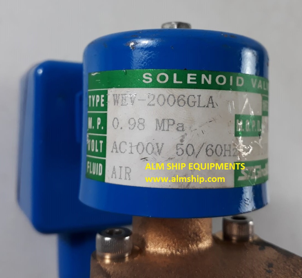 SOLENOID VALVE WEV-2006GLA SAGINOMIYA