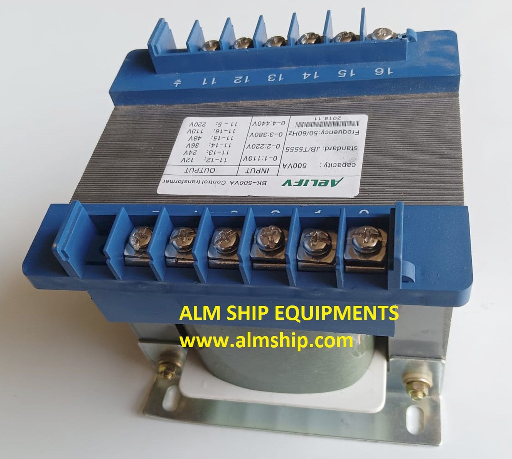 AELIFA BK-500VA CONTROL TRANSFORMER