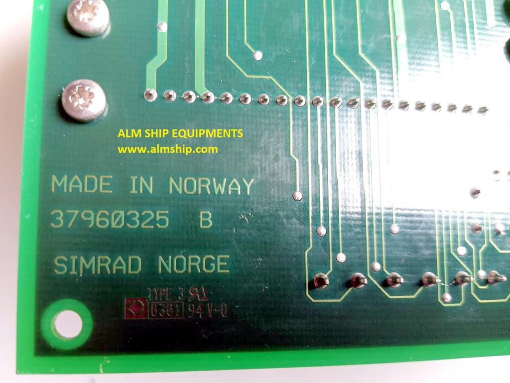 KONGSBERG SIMRAD 37960309 D TBSS PCB CARD