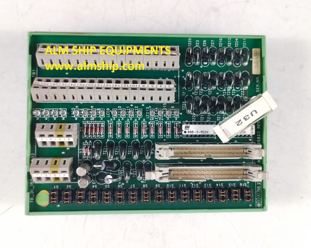 ALBATROSS SIMRAD 37925823 TB_DI_ISO 37925849 INTERFACE CIRCUIT BOARD KONGSBERG