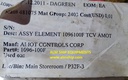 ELEMENTS ASSY. FOR THERMOSTAT VALVE