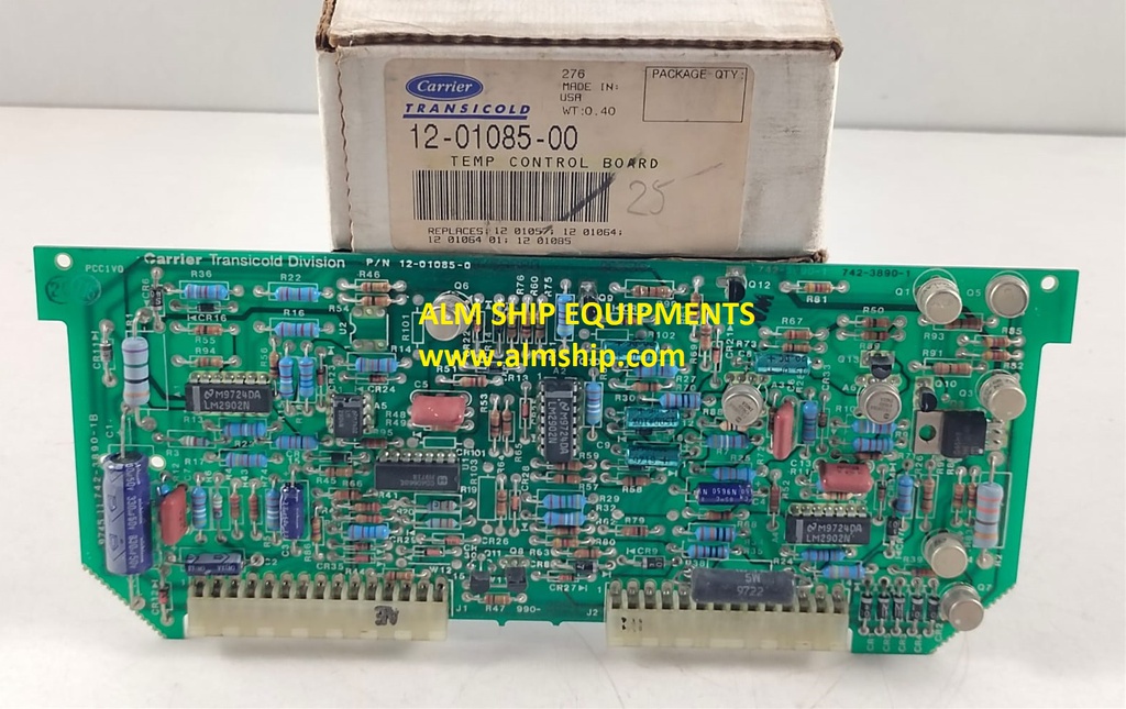 Carrier Transicold 12-01085-00 Temp Control Board Pcb Card